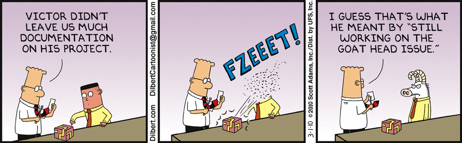 Dilbert Cartoon